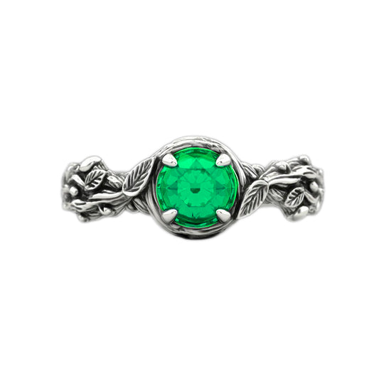 Forest Harmony - Tree Branch Women Sterling Silver Ring