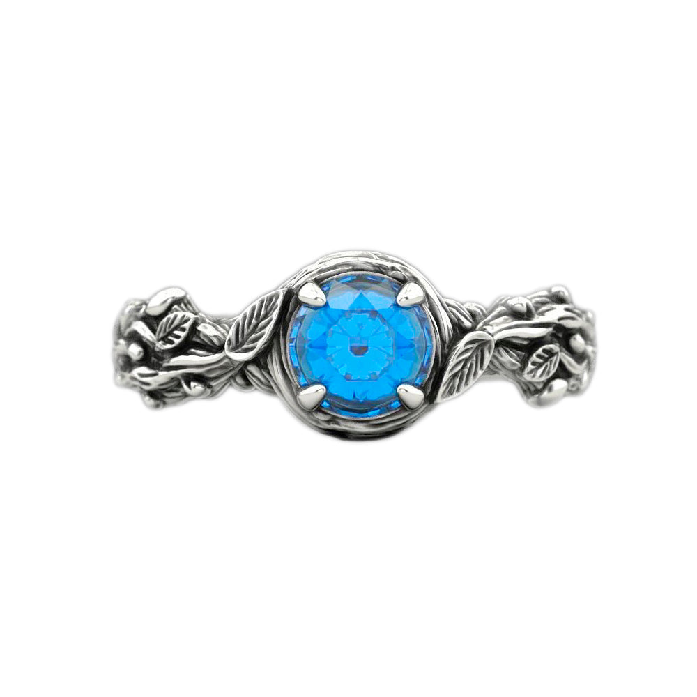 Forest Harmony - Tree Branch Women Sterling Silver Ring