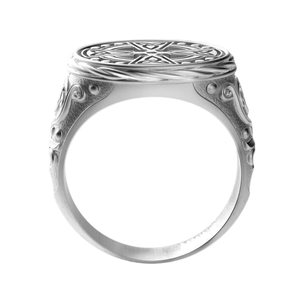 Keltisches Herren Siegelring Silber 925