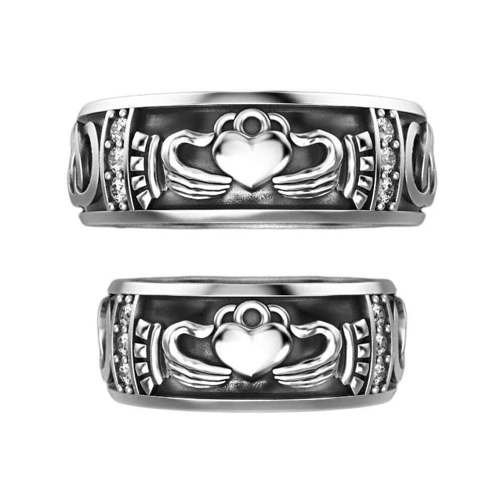 Anillo de compromiso Plata 925 o Oro 14k