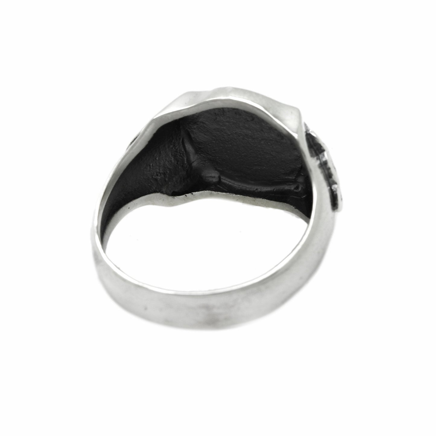 Sello para hombre con símbolo de Kolyadnyk Colovrat, plata 925