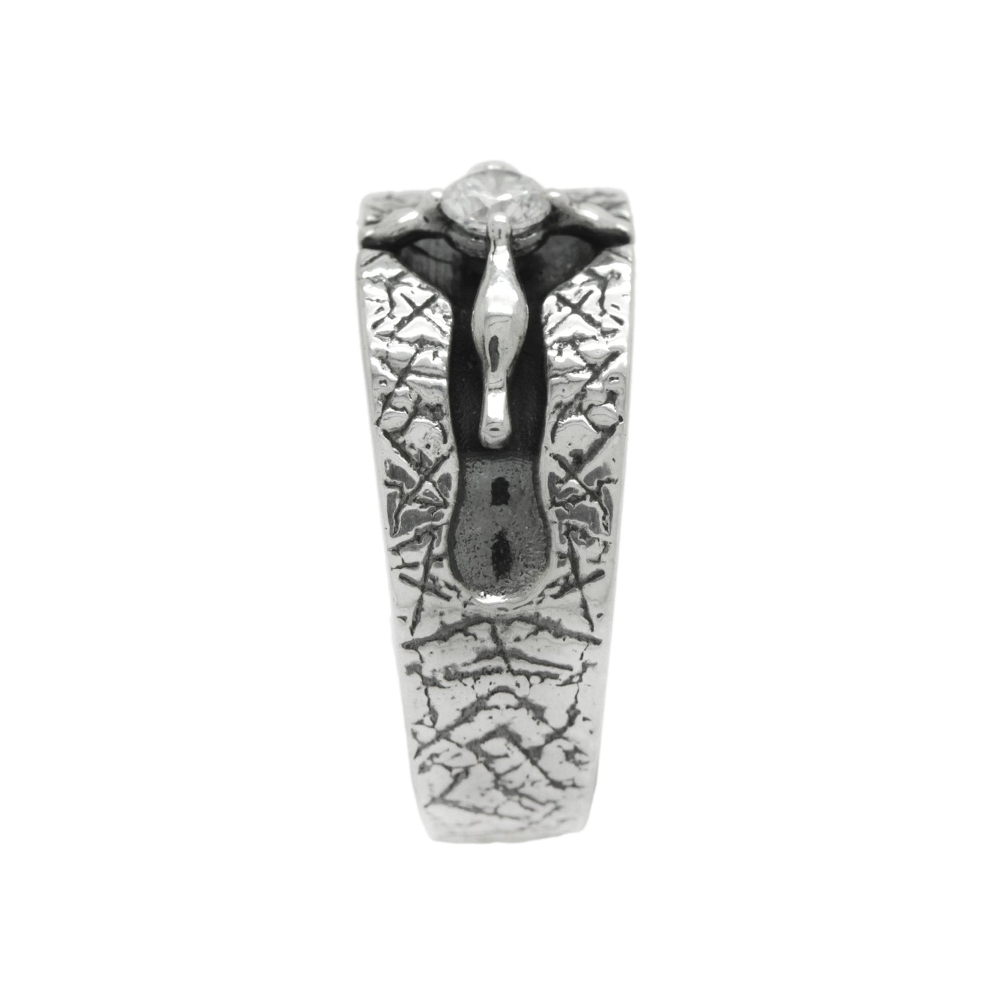 Four River of Eden Damen Herren Bandring Sterling Silber