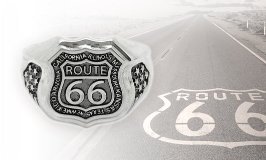 "ROUTE 66" RING. STORY OF CREATION.