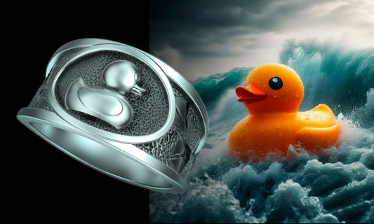 Adorable Duckling Ring