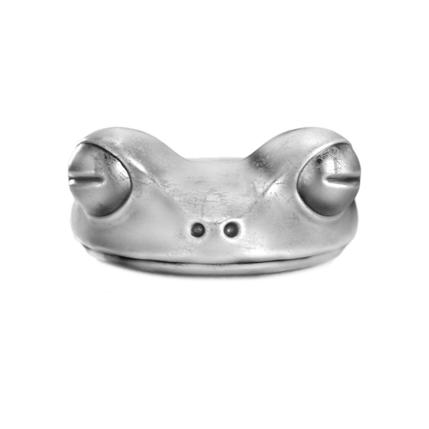 Whimsical Frog Ring, Symbol of Transformation and Playfulness, Silver Ring