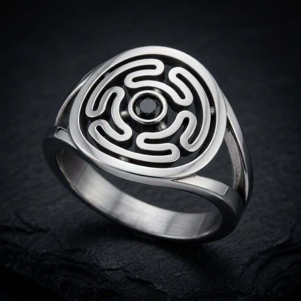 Hecate – Dark Goddess Occult Ring