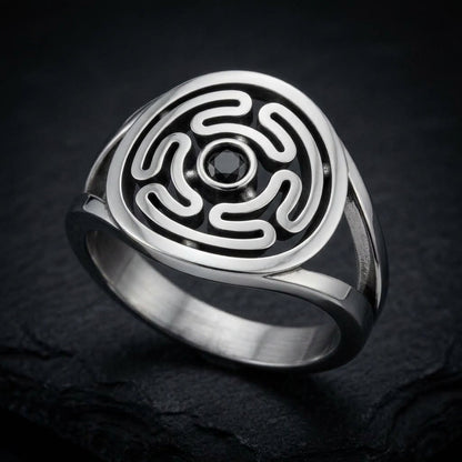 Hecate – Dark Goddess Occult Ring