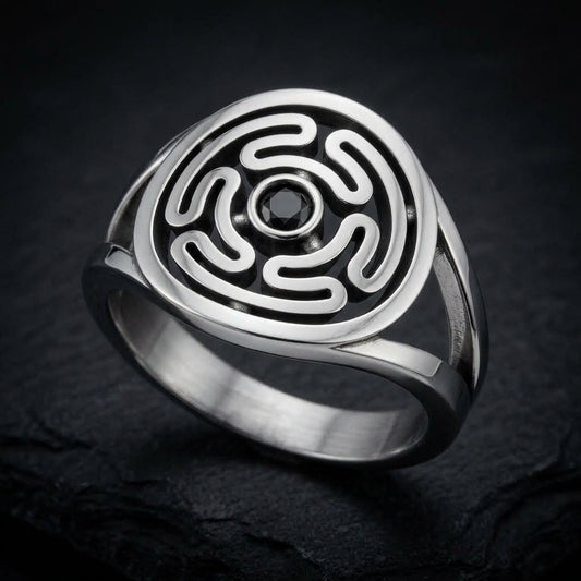 Hecate – Dark Goddess Occult Ring