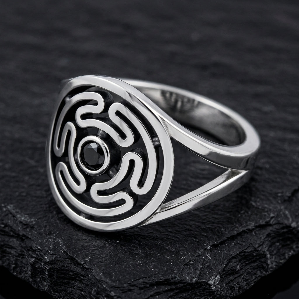 Hecate – Dark Goddess Occult Ring