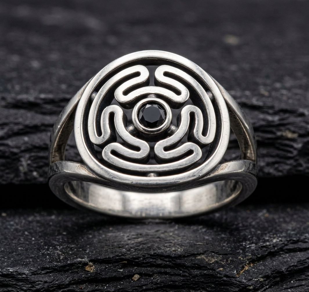 Hecate – Dark Goddess Occult Ring
