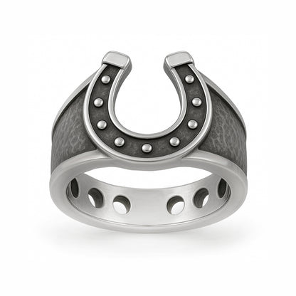 This handcrafted men’s signet ring is made from solid 925 blackened sterling silver, featuring bold detailing, refined textures, and symbolic design elements. Each ring is carefully oxidized and polished to achieve a deep, expressive finish that highlights its character. A perfect accessory for everyday wear, a meaningful talisman, or a unique gift for someone who values craftsmanship and style.