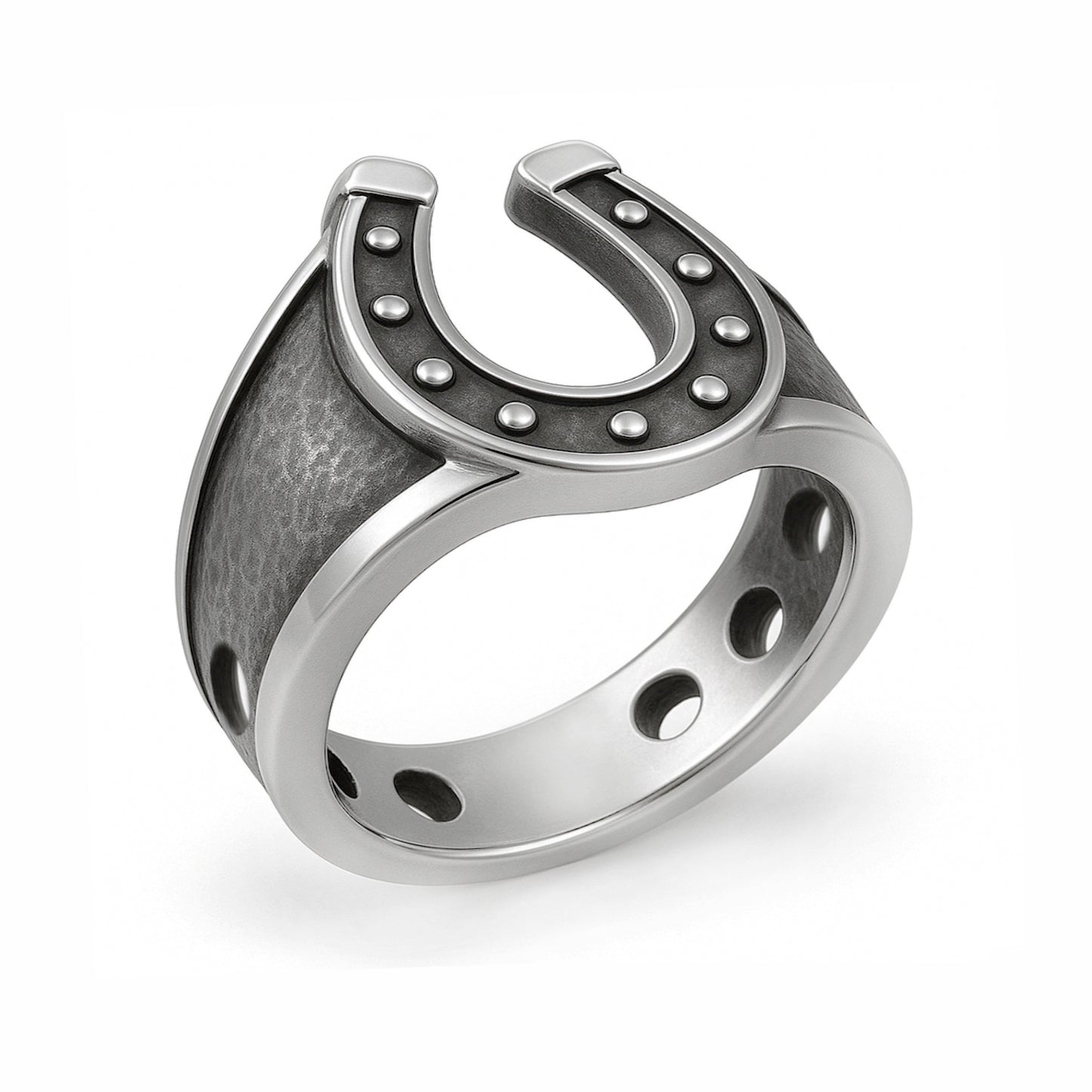 This handcrafted men’s signet ring is made from solid 925 blackened sterling silver, featuring bold detailing, refined textures, and symbolic design elements. Each ring is carefully oxidized and polished to achieve a deep, expressive finish that highlights its character. A perfect accessory for everyday wear, a meaningful talisman, or a unique gift for someone who values craftsmanship and style.