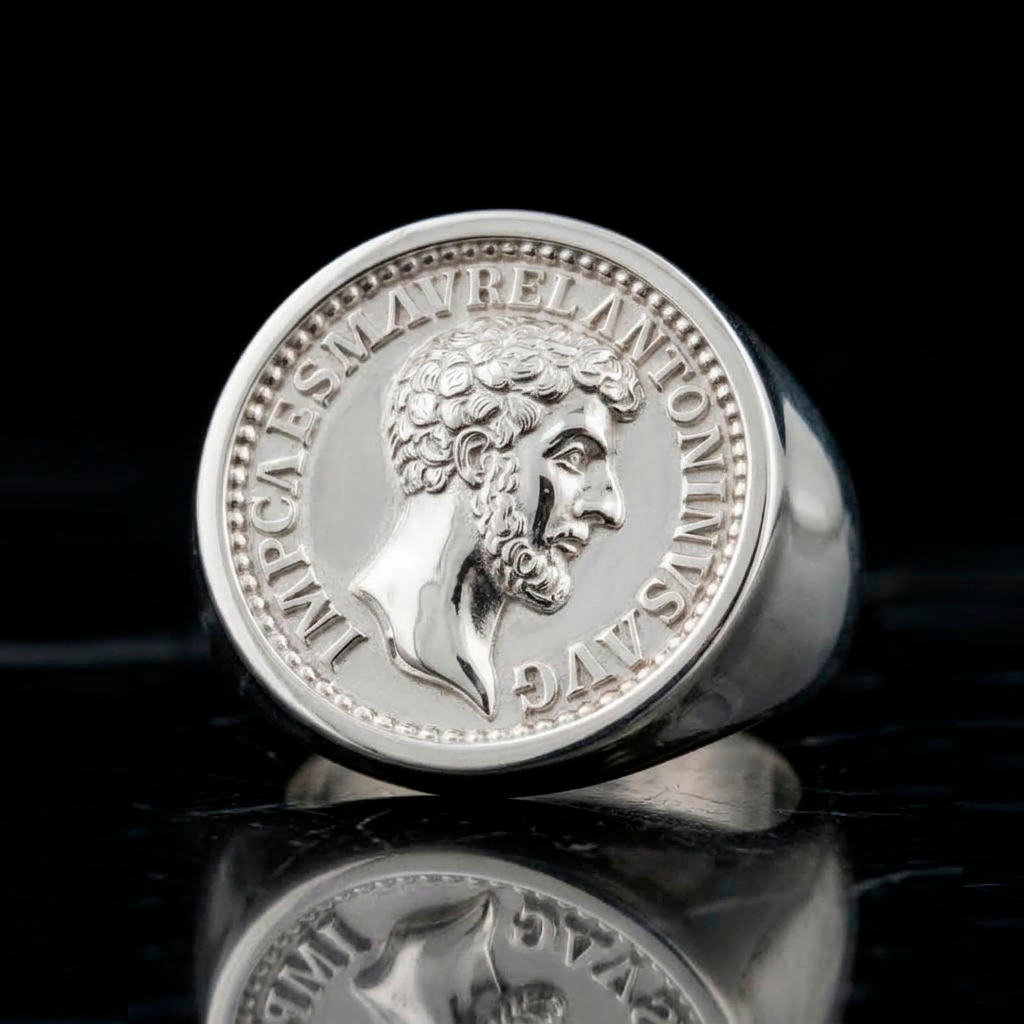 Marcus Aurelius Stoic Theological Ring