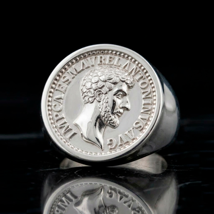 Marcus Aurelius Stoic Theological Ring