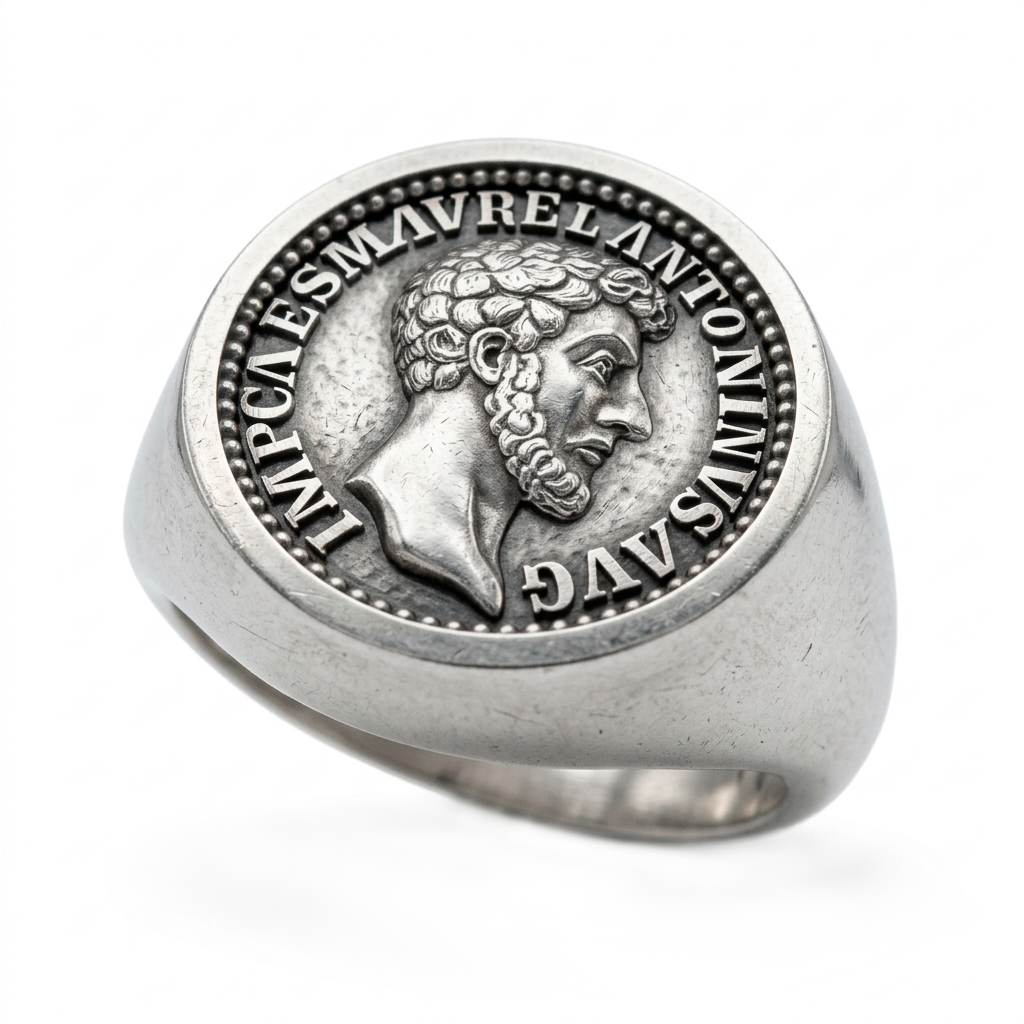 Marcus Aurelius Stoic Theological Ring