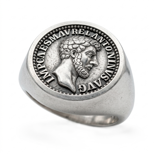Marcus Aurelius Stoic Theological Ring