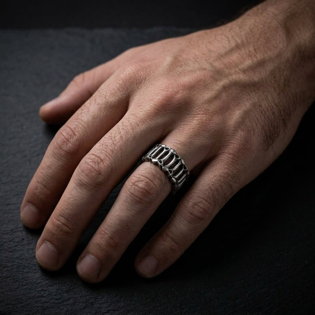 Eternity Memento Mori Band Ring
