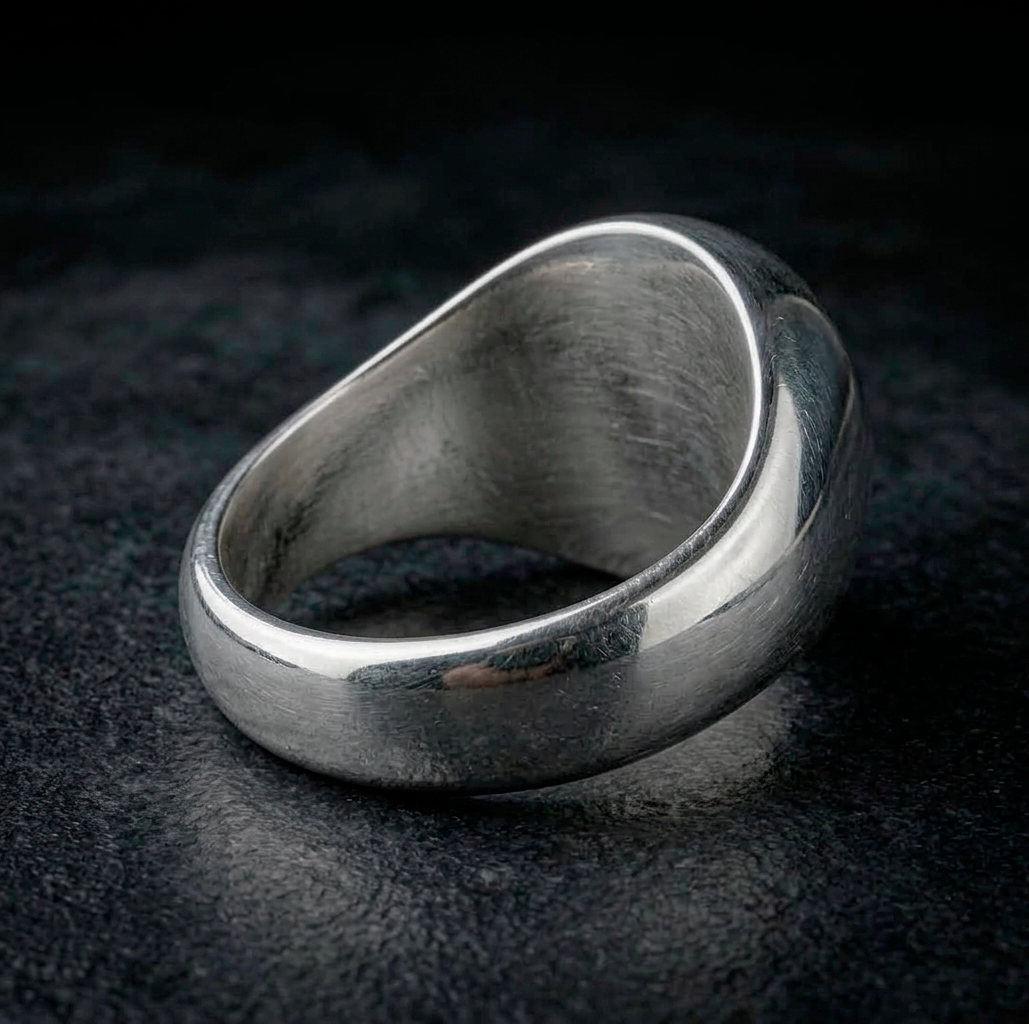 Catholic Ring Four Cardinal Virtues – Christian Mens Signet Ring