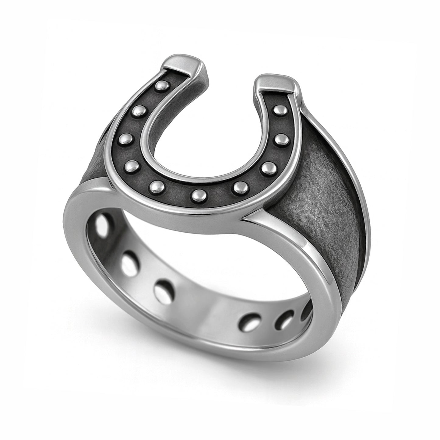 This handcrafted men’s signet ring is made from solid 925 blackened sterling silver, featuring bold detailing, refined textures, and symbolic design elements. Each ring is carefully oxidized and polished to achieve a deep, expressive finish that highlights its character. A perfect accessory for everyday wear, a meaningful talisman, or a unique gift for someone who values craftsmanship and style.