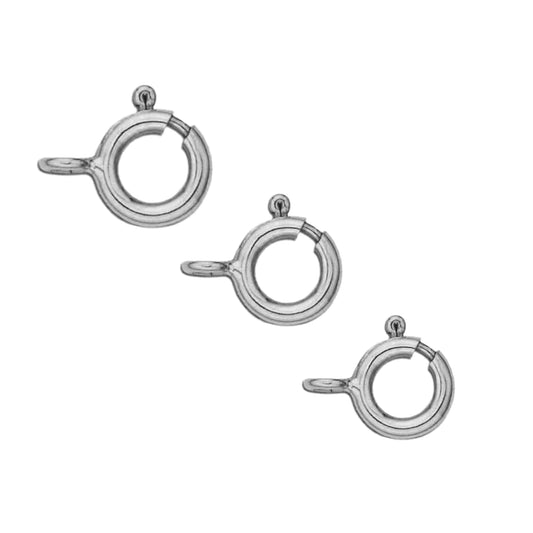 Replacement Spring Ring Silver Clasp