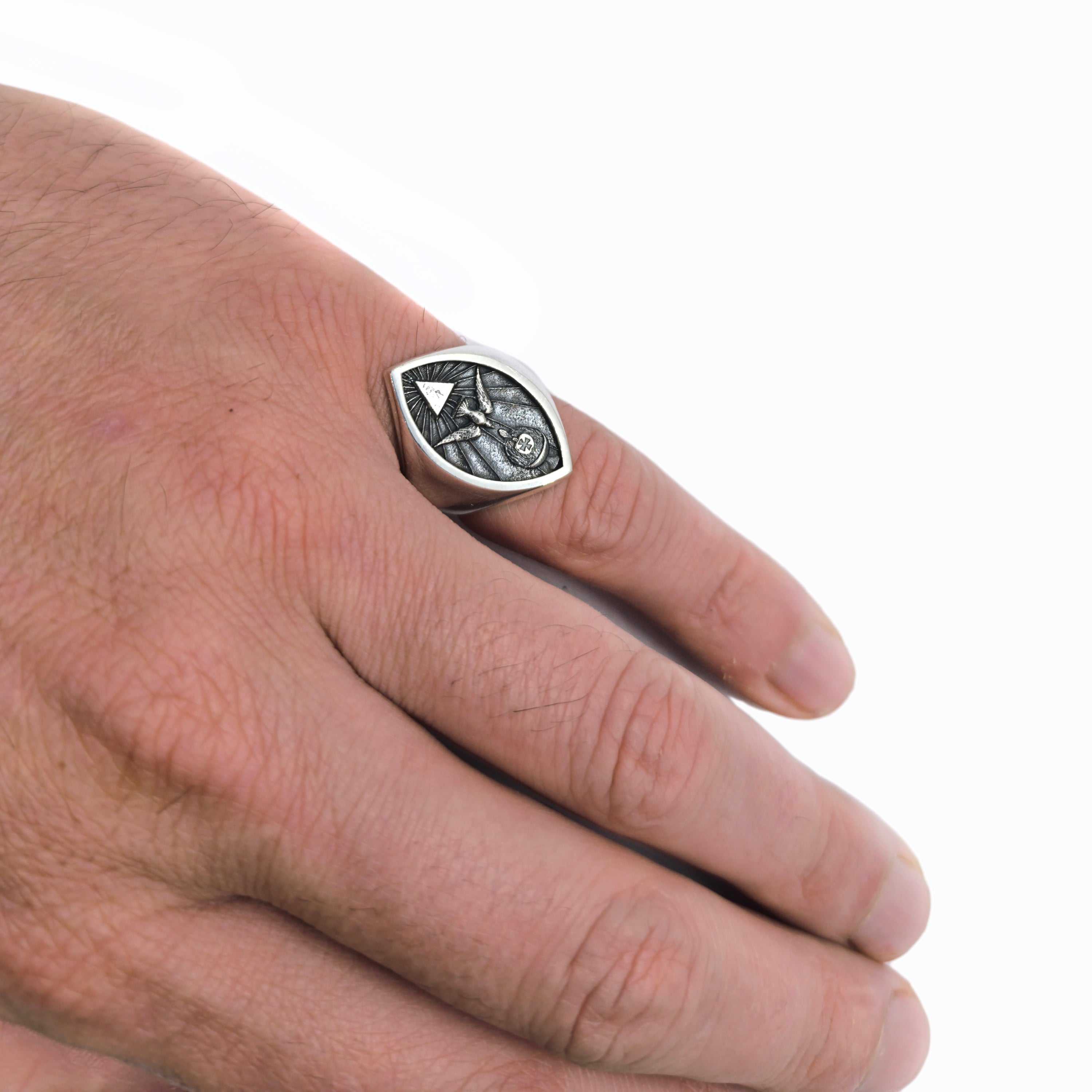 Ordo Templi Orientis • Thelema Ring • Occult Signet Ring