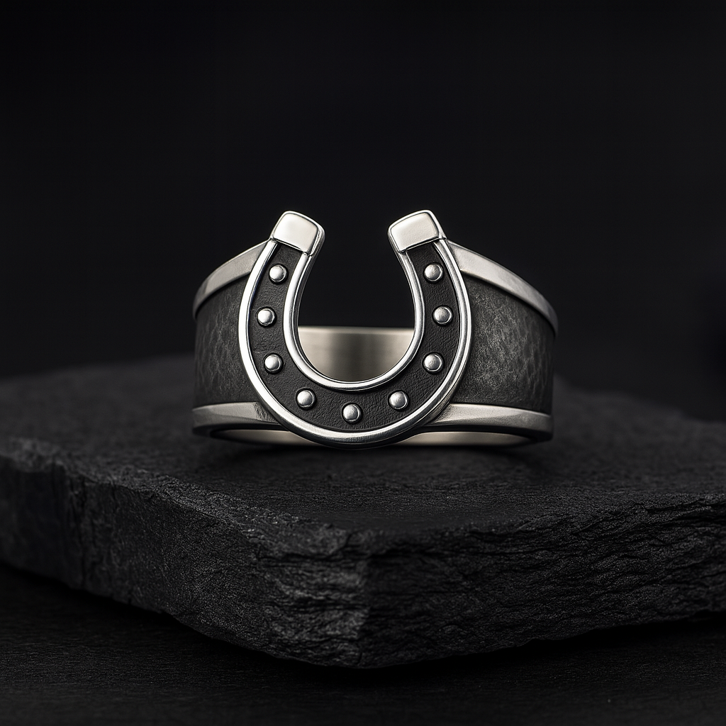 This handcrafted men’s signet ring is made from solid 925 blackened sterling silver, featuring bold detailing, refined textures, and symbolic design elements. Each ring is carefully oxidized and polished to achieve a deep, expressive finish that highlights its character. A perfect accessory for everyday wear, a meaningful talisman, or a unique gift for someone who values craftsmanship and style.