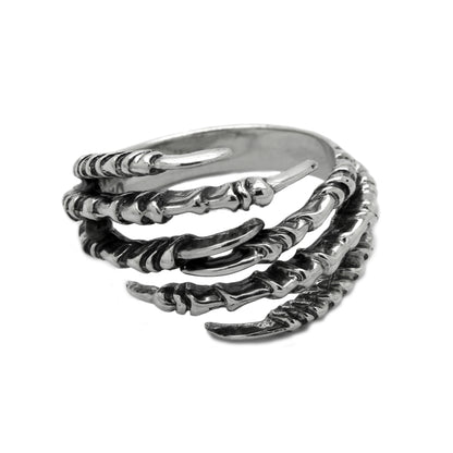 Сrow's Сlaw Women's Blackened Sterling Silver Ring