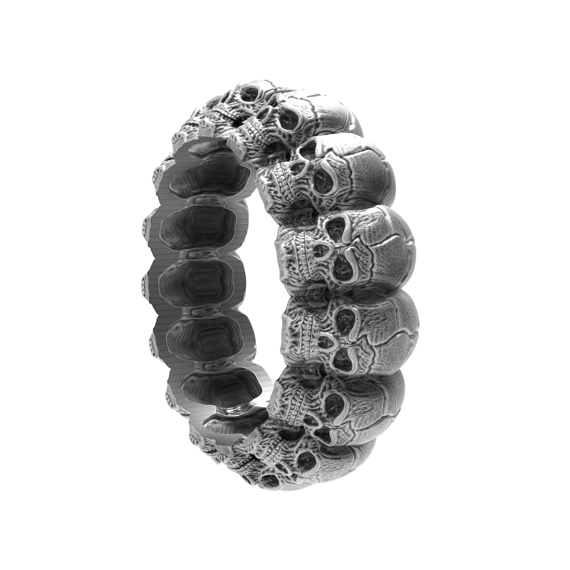 Vind zilver doodshoofd ring in Ringen op Vind zilver doodshoofd ring in Ringen op