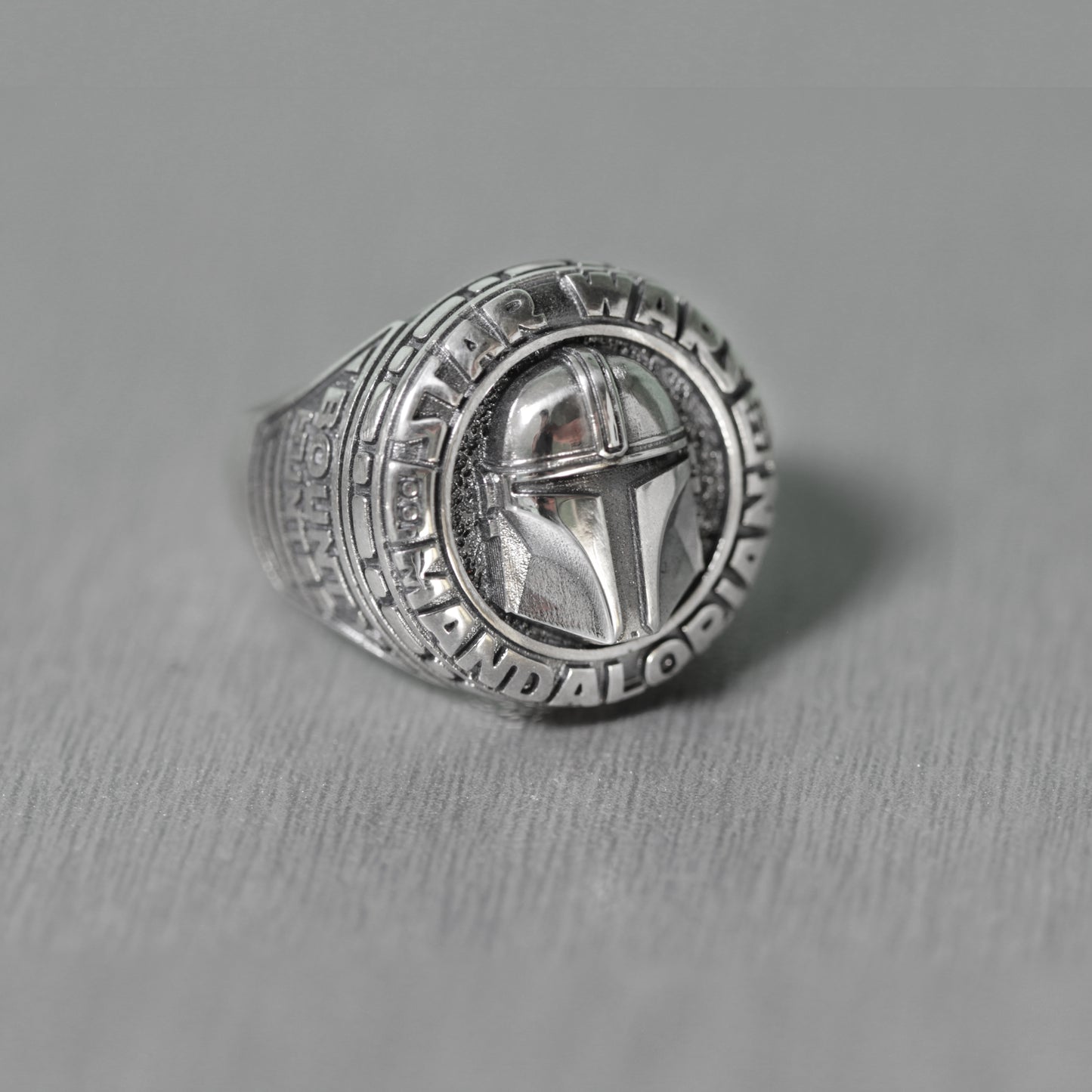 Pánský prsten Mandalorian Star Wars Silver 925
