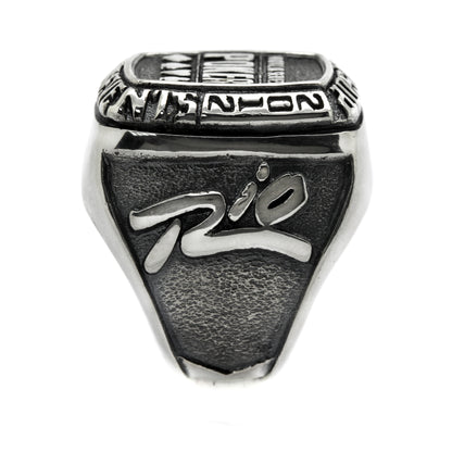 Poker WSOP RIO 2011-2012 Men's Signet Sterling Silver 925