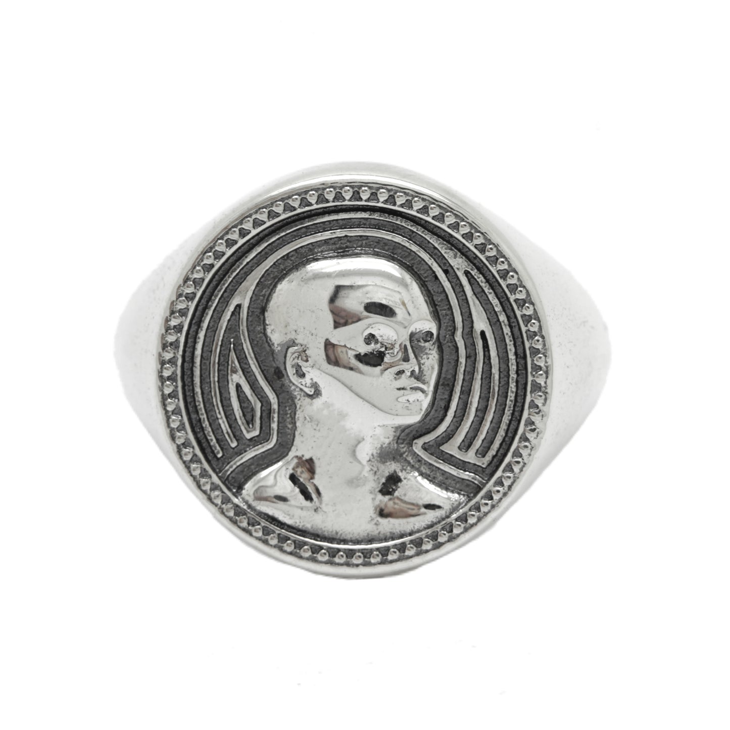 Lord Of The World by René Guénon Sterling Silver Mens Ring