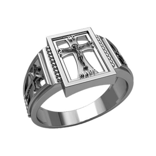 Cruz de la Crucifixión de Jesús en Plata 925