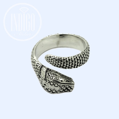 Snake Women's Ring Sterling Silver 925 SKU k618