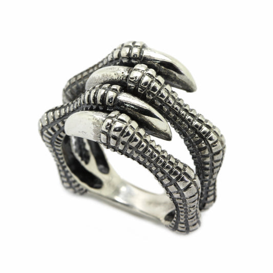 Unisex-Ring „Krähenkralle“ aus Silber 925