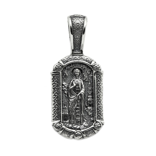St. Apollinaria of Egypt Pendant Silver 925