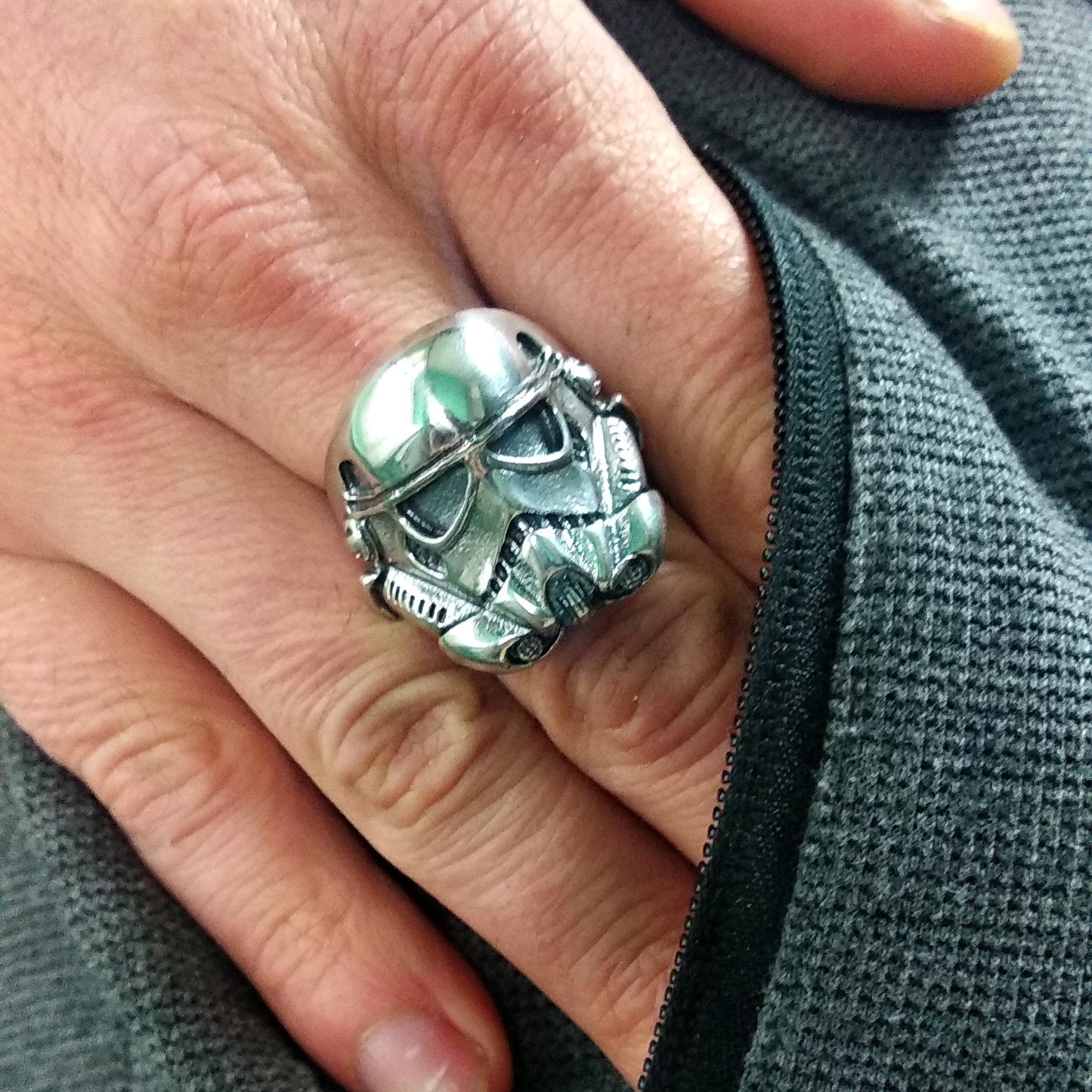 Clone Trooper Herrenring Silber 925