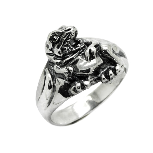 Dinosaurier Jurassic Park Unisex Ring Silber 925