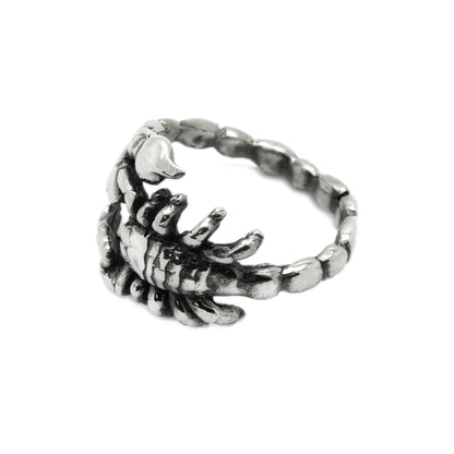 Scorpio Unisex Ring Sterling Silver 925