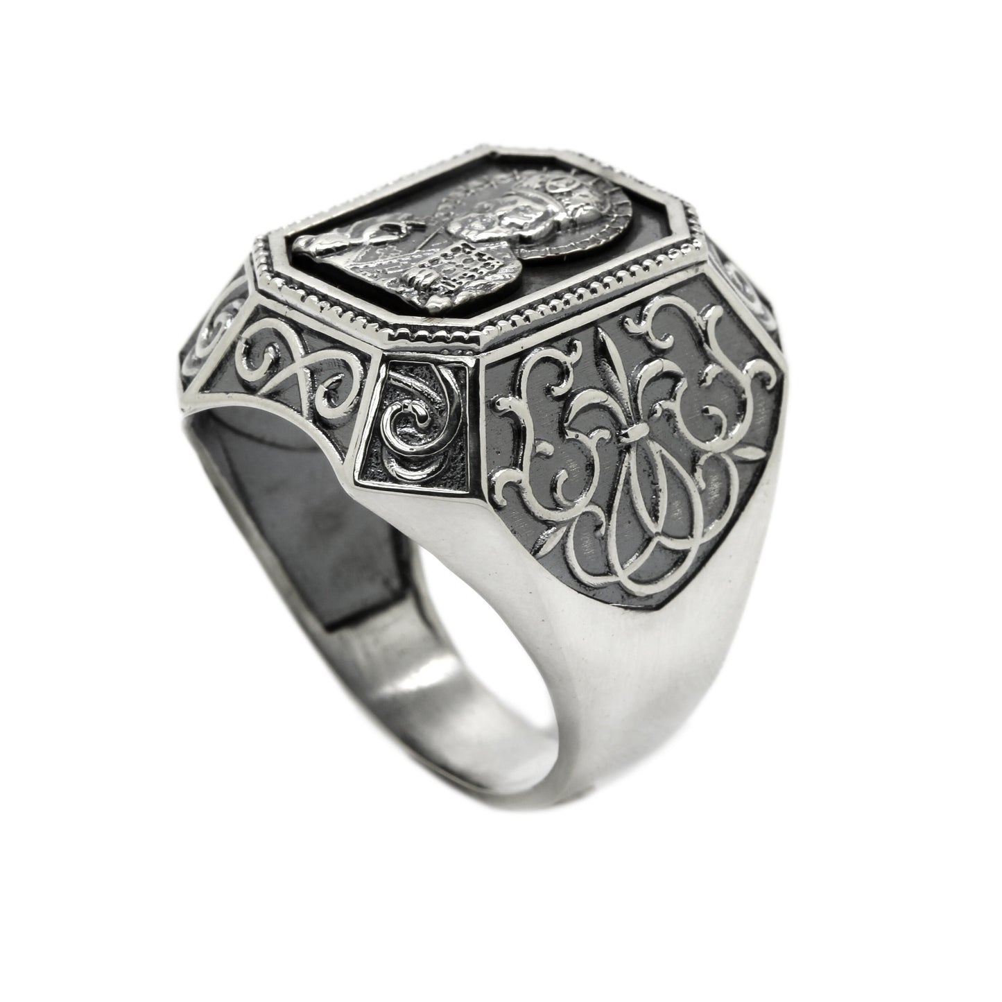 Saint Nicholas The Wonderworker Ring Silver 925