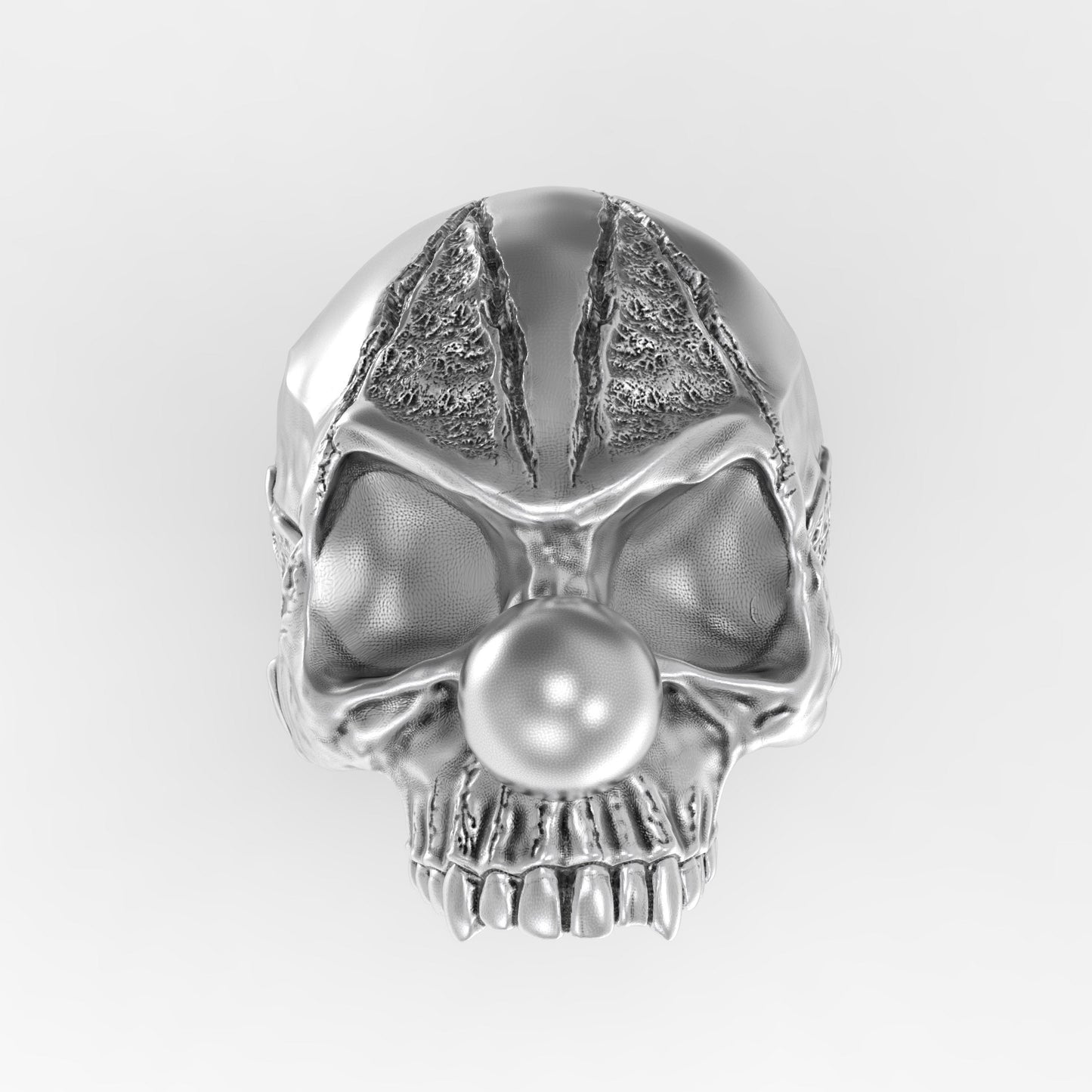 Clown Skull Ring IT 2017 Film Herrenring Silber 925