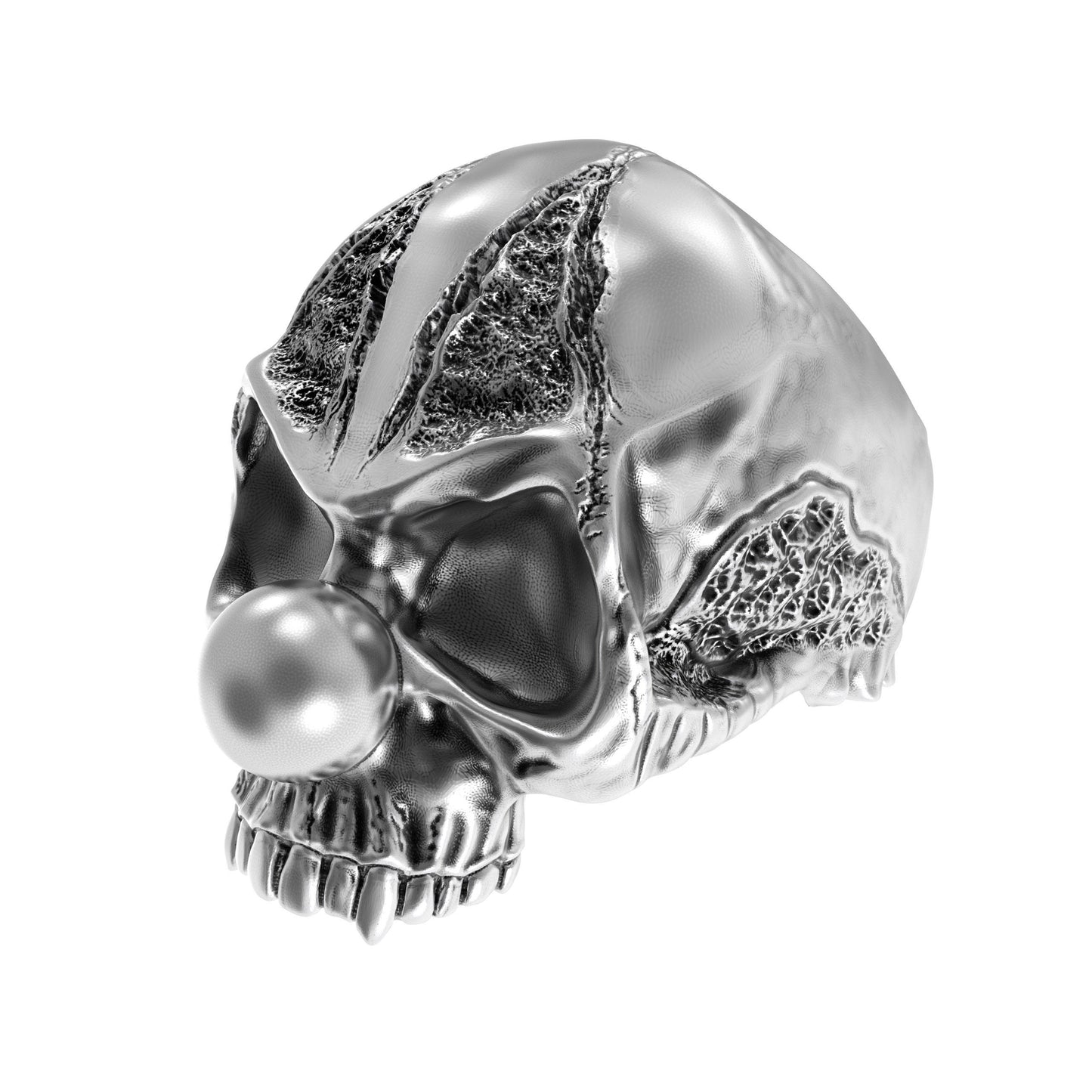 Clown Skull Ring IT 2017 Film Herrenring Silber 925