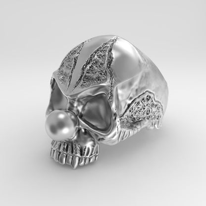 Clown Skull Ring IT 2017 Film Herrenring Silber 925