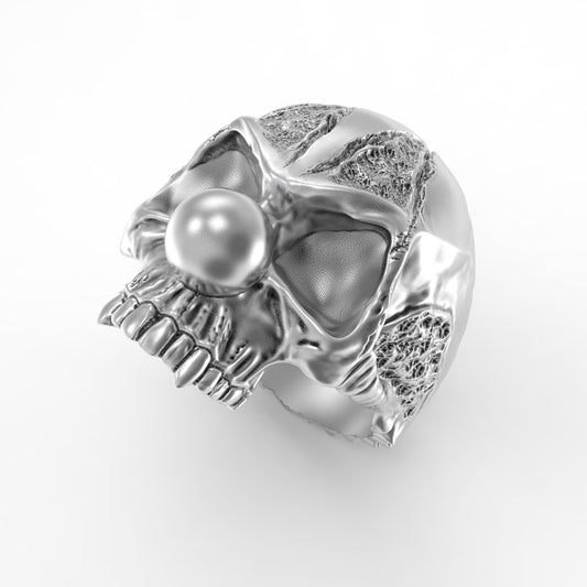 Clown Skull Ring IT 2017 film Pánský prsten Silver 925