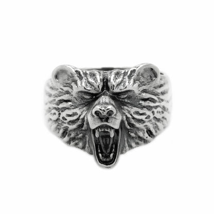 Pánský prsten Bear Sterling Silver 925