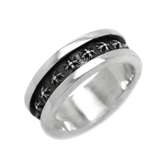 Viking Knight's Templar Engagement Ring Sterling Silver 925