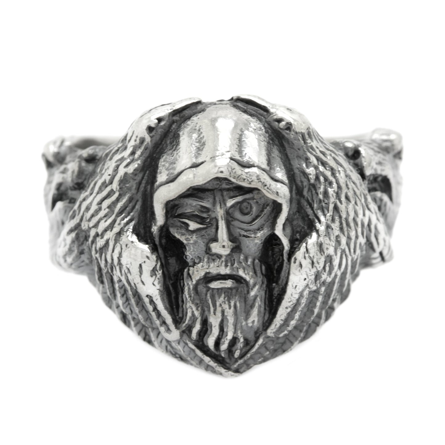 Odin Symbol Unisex Ring Silver 925