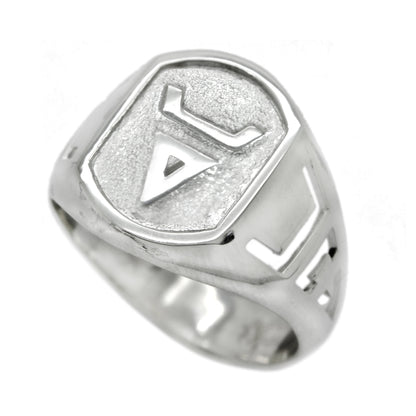 Veles Slovanský symbol Pánský prsten stříbro 925