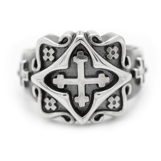 St. Charles Borromeo San Carlo Cardinal Signet Silver 925