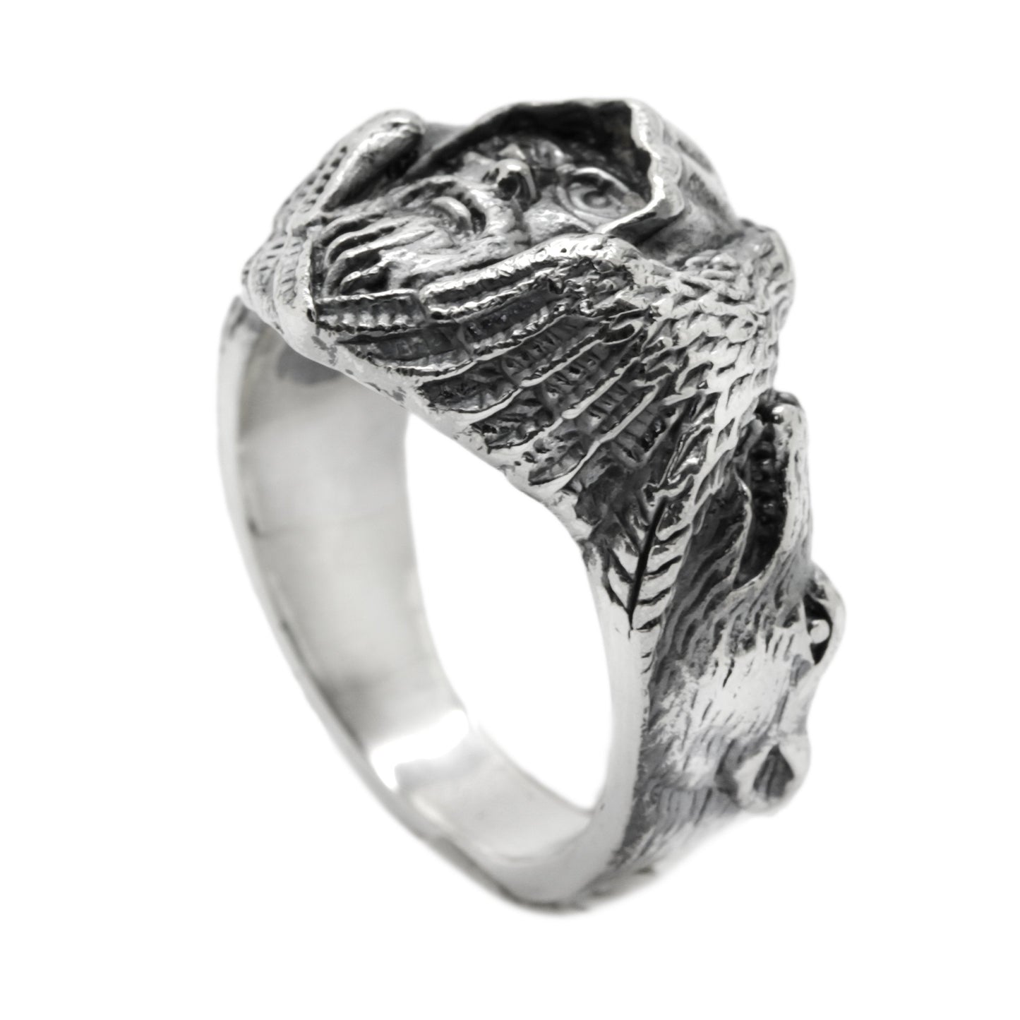 Odin Symbol Unisex Ring Silver 925