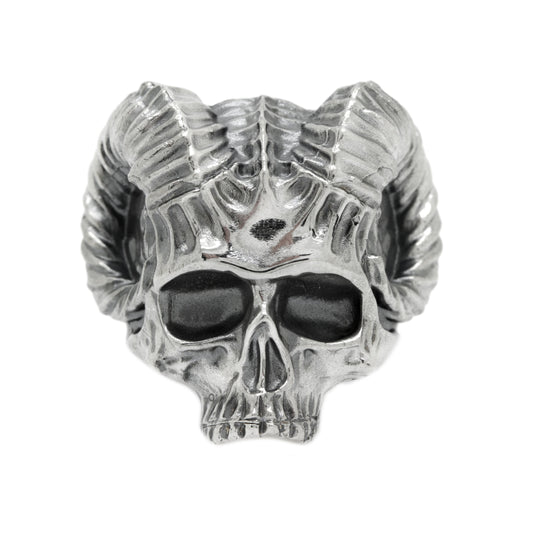 Pánský prsten Devil Skull Sterling Silver 925